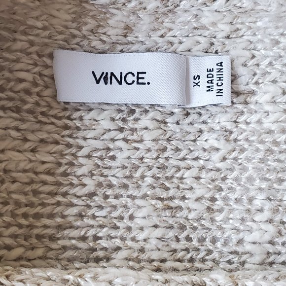 Vince Linen Blend Crewneck Sweater - Picture 3 of 9